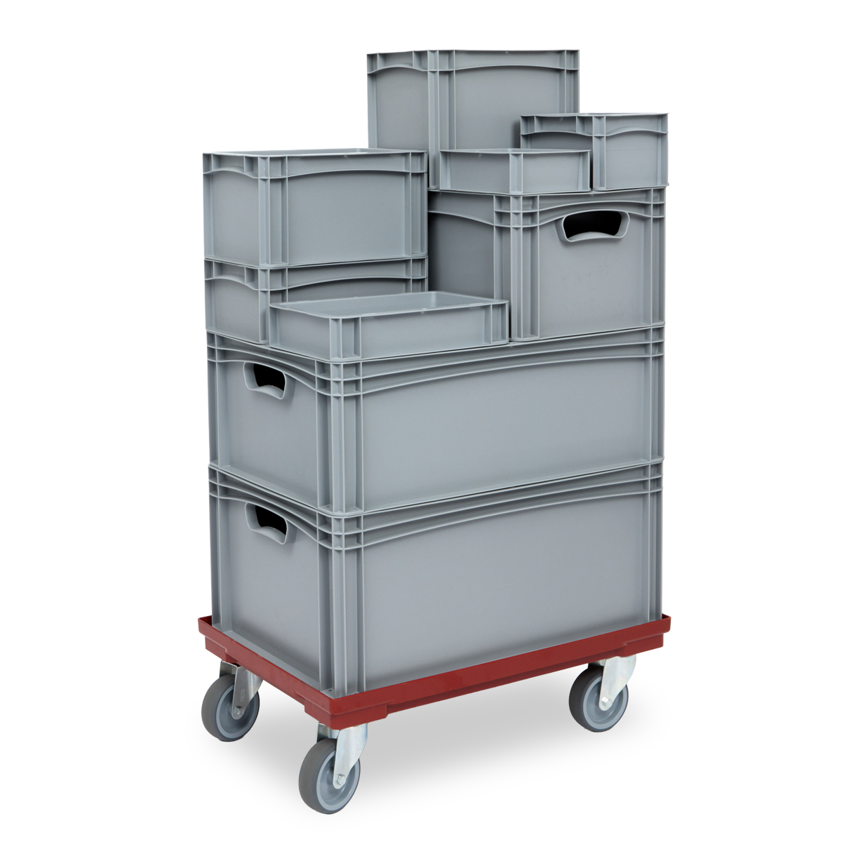 Euro Containers on a Dolly Example