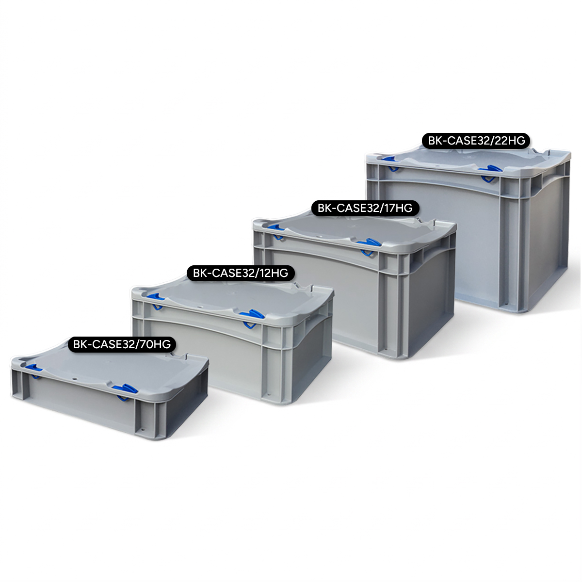 300x200 Euro Container Group With Lids
