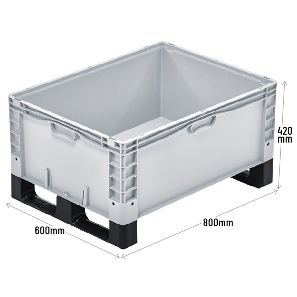 Basicline Plus Euro Container with Runners