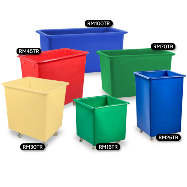 Coloured Container Trucks