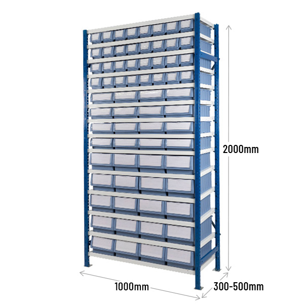 Expo Shelving Bay E Dimensions