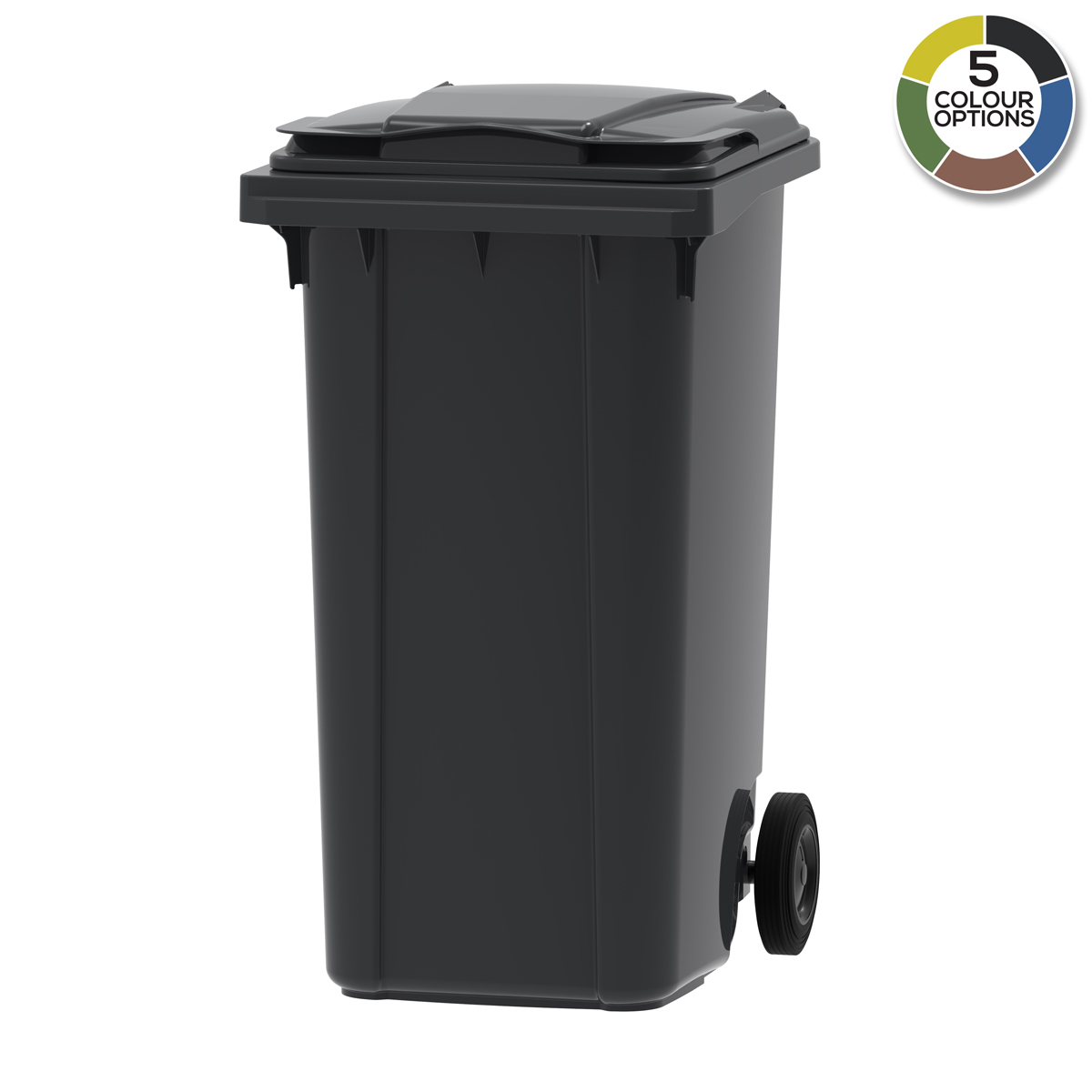 240 Litre Wheelie Bin With 2 Wheels