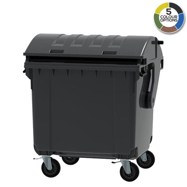1100 Litre Roll Top Wheeled Bin