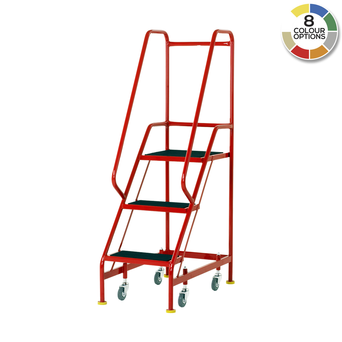 Narrow Aisle Spring Loaded Steps