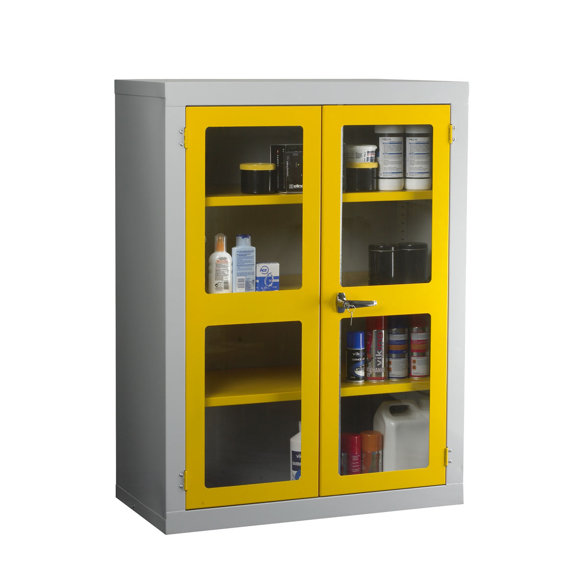 Polycarbonate-Door-Floor-Cabinet