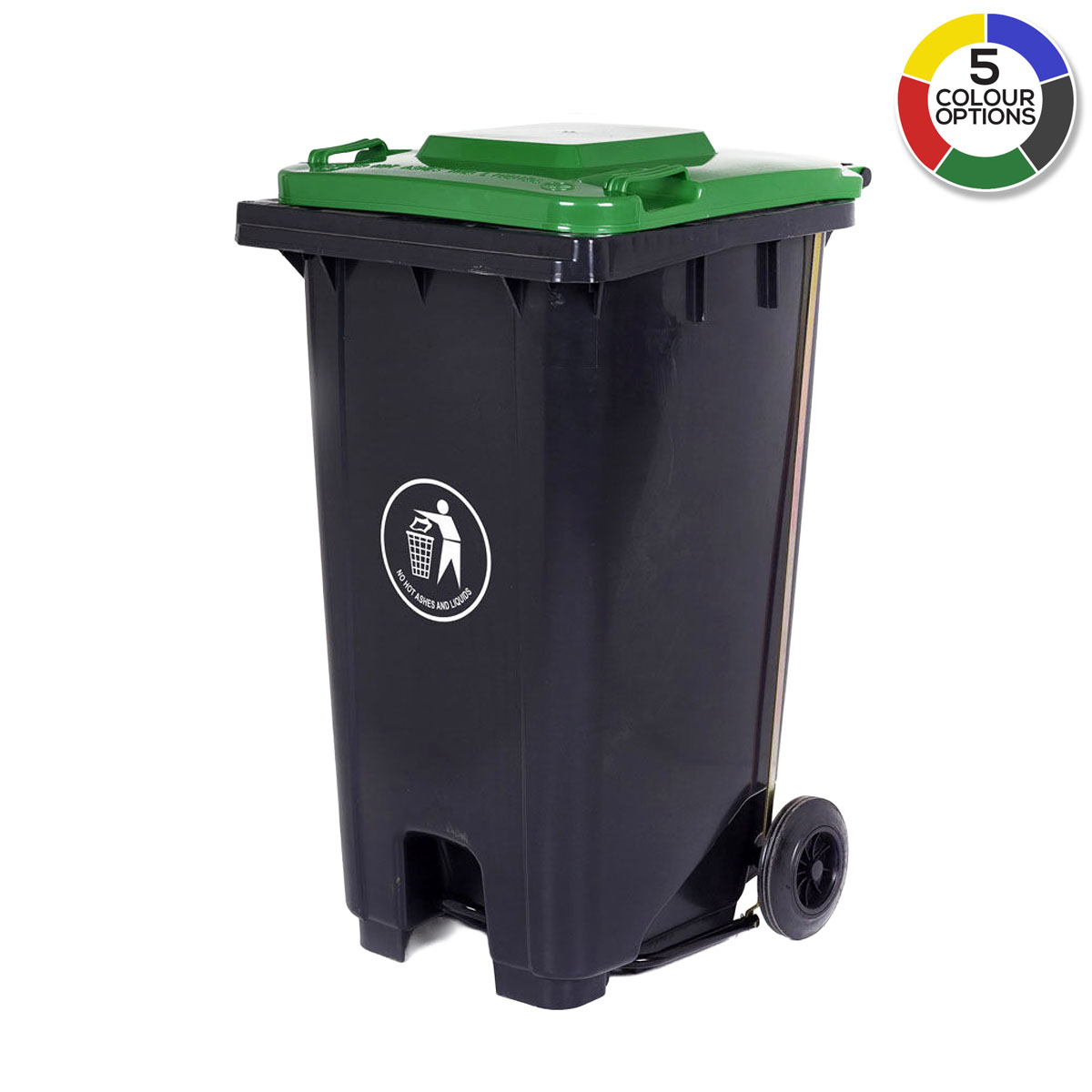 240 Litre Pedal Wheeled Bins
