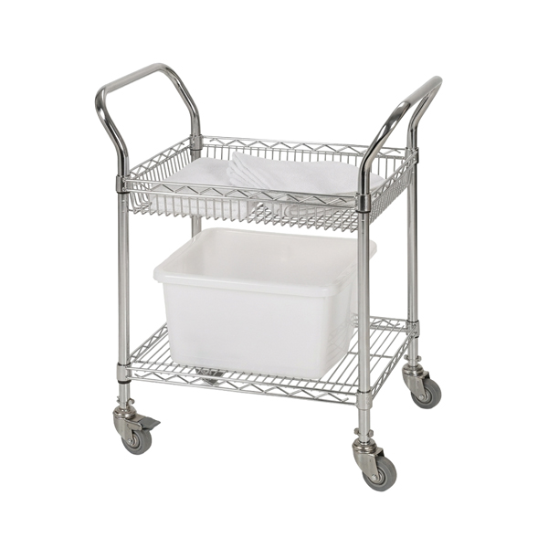 Chrome Wire Combination Trolley