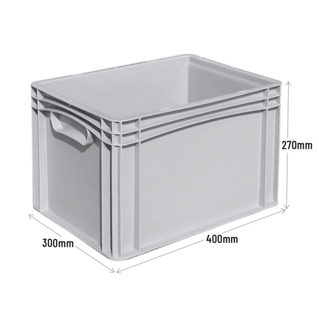 Euro Stacking Container With Hand Grips