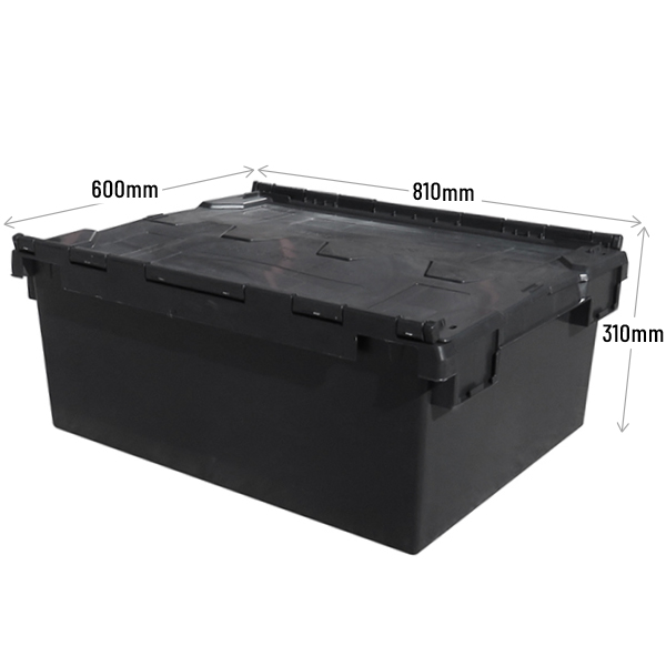 Extra Large Plastic Storage Crate Box 103 Litre