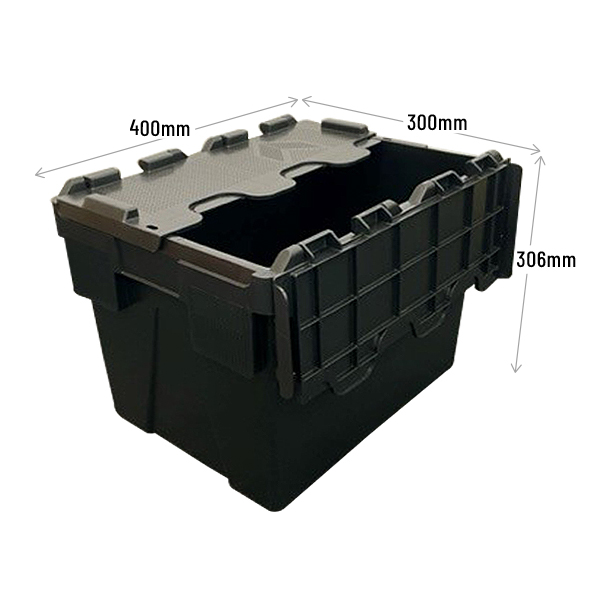 Black Recycled Container
