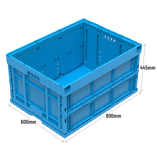 Folding Container in Blue