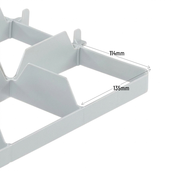 12 Cell Dimensions Glassware Crates