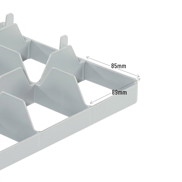 24 Cell Dimensions Glassware crate