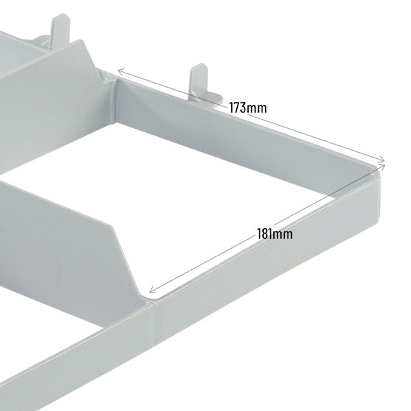 6 Cell Dimensions Glassware Crates