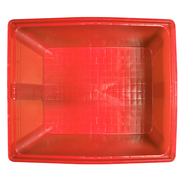 Large Plastic Pallet Box in Red