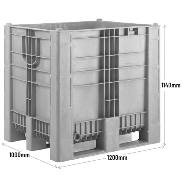 CB3 High Pallet Box Container Dimensions