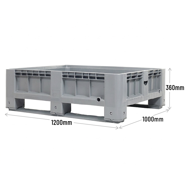 1200 x 1000 x 360mm Pallet Box Dimensions