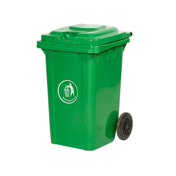 80 Litre Wheeled Bin In Green