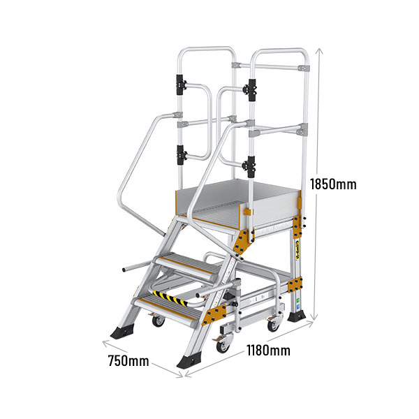 Safety Steps Dimensions