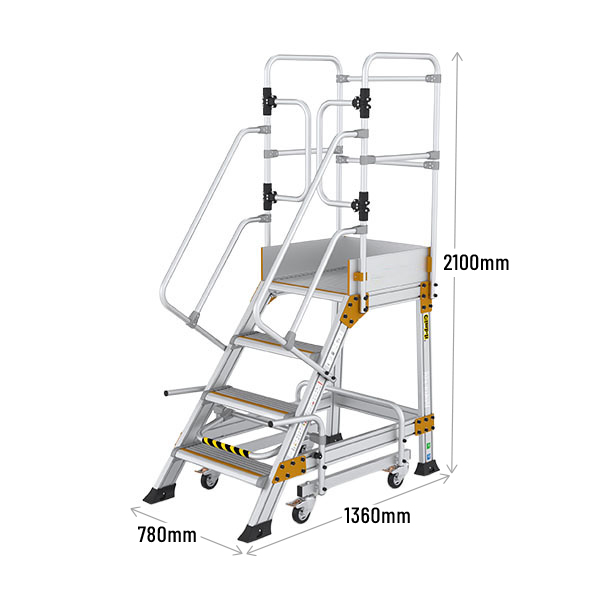 Safety Steps Dimensions