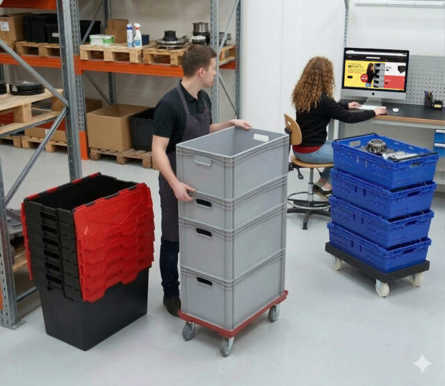 Choose the Right Plastic Storage Containers for Your Business