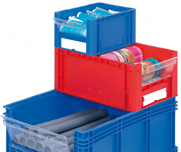Coloured Euro Picking Containers