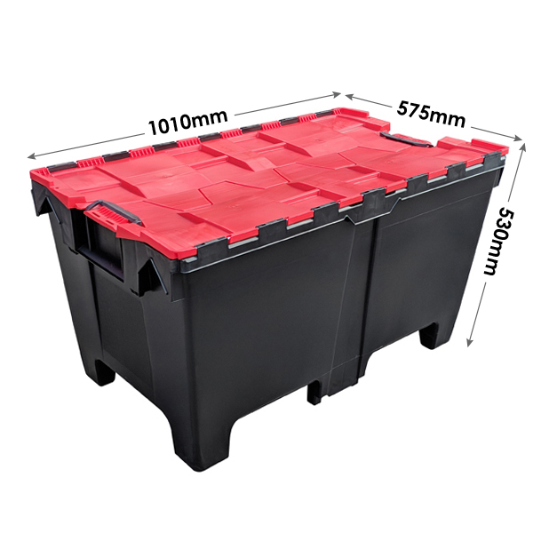HB1Plastor_Hogbox_storage_crate_attached_lid_dimensions