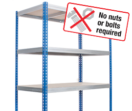 Kwikrack_Budget_Shelving_Bay_System