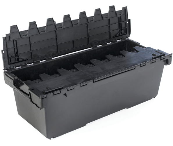 Large Containers with Attached Lids