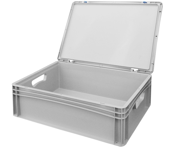 Basicline Range Euro Container Attached Lid Cases