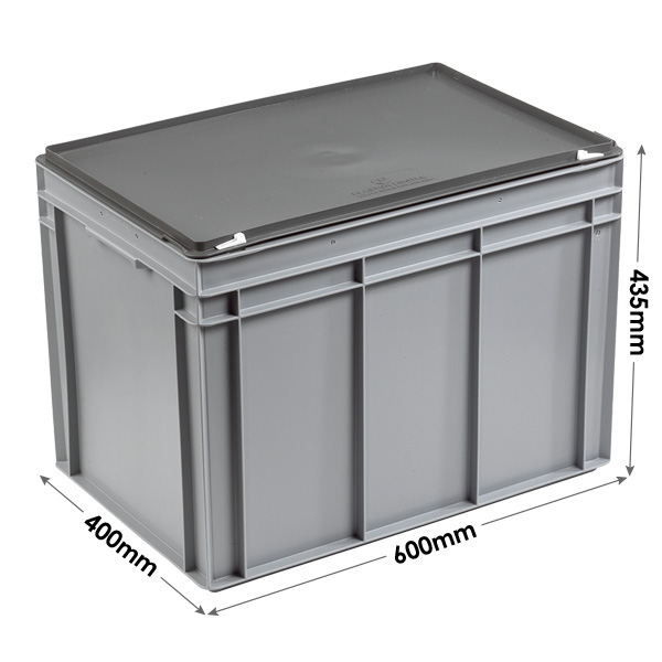 3-209-0-CASE Grey Range Euro Container Case - 90 litres
