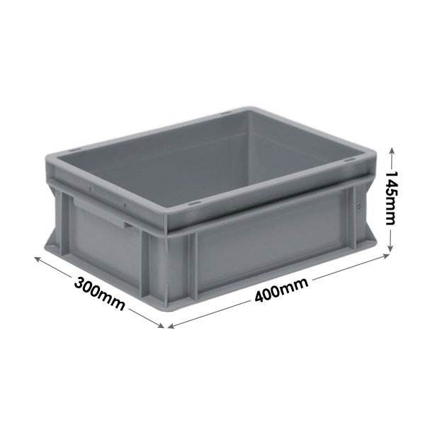 3-4313-53 Grey Range Euro Container 12 Litres