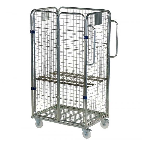 Empty Merchandise Trolley