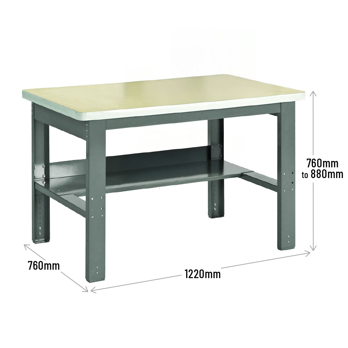 Adjustable Height Workbench Dimensions