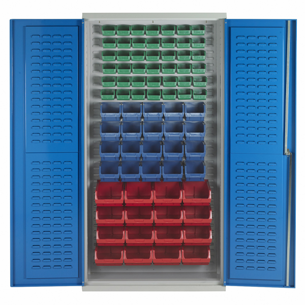 Bin Cabinet With 78 Picking Bins