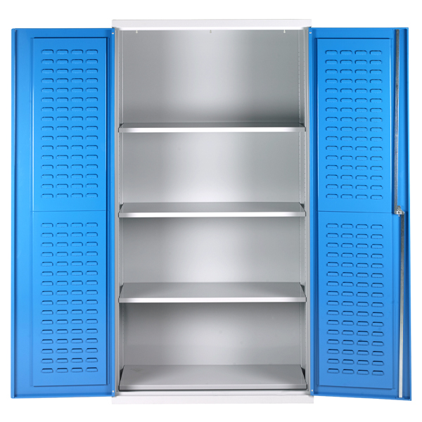 Bin Cabinet With 4 Shelves