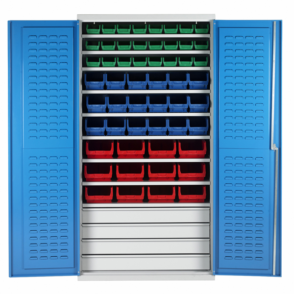 Bin Cabinet With 54 Picking Bins