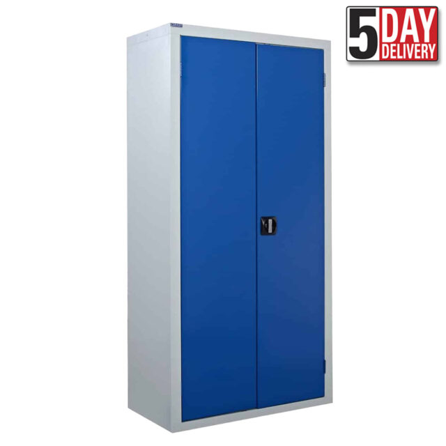 Blue Workplace Cupboard