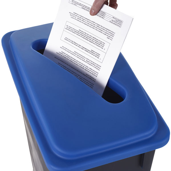 Blue Slot Lid