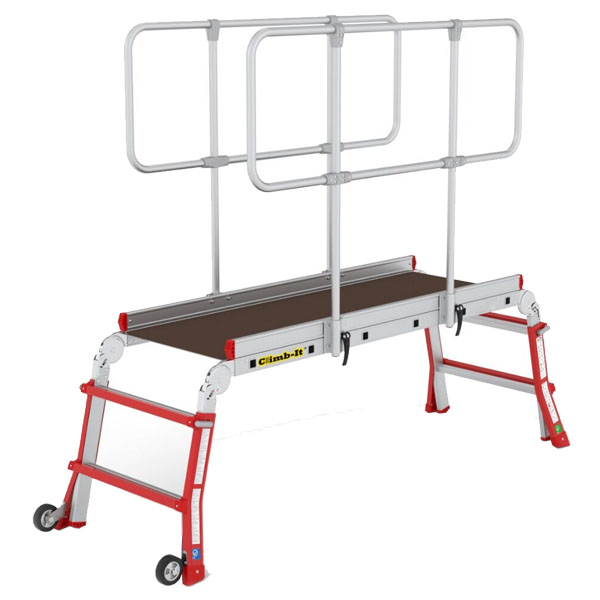 Telescopic Work Platform With Guards