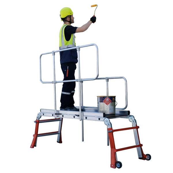 Telescopic Work Platform In Use
