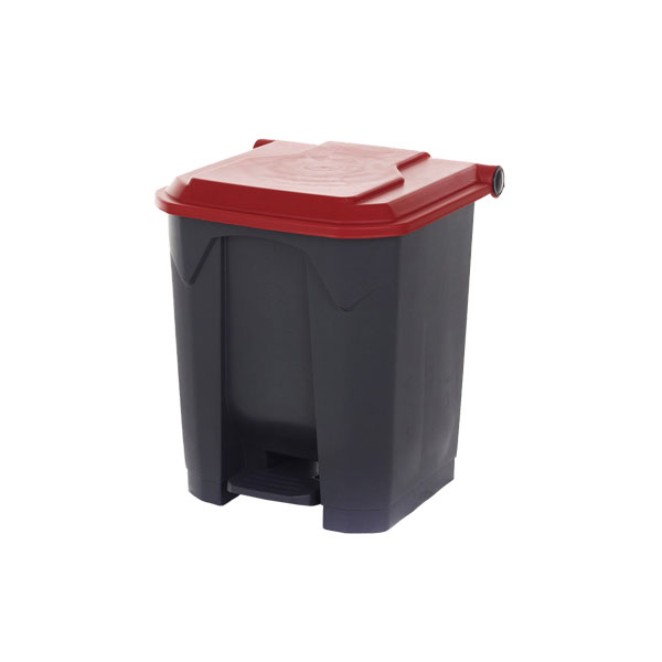 30 Litre Bin With Red Lid