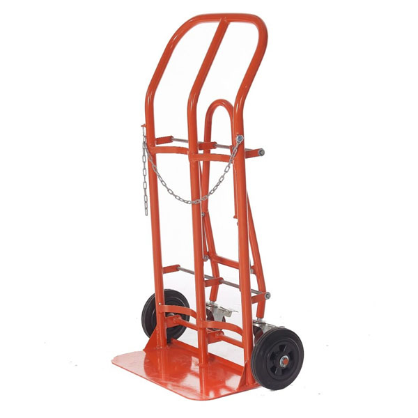 Double Cylinder Folding Trolley Folded