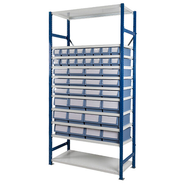 Expo 4 Shelving Bay A with Shelf Trays
