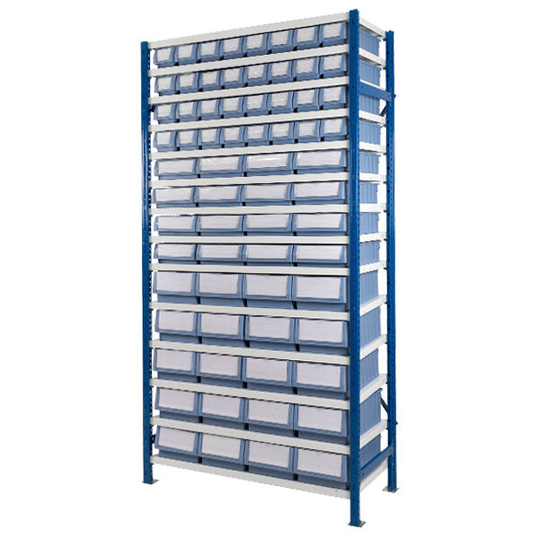 Expo 4 Shelving Bay E with Shelf Trays