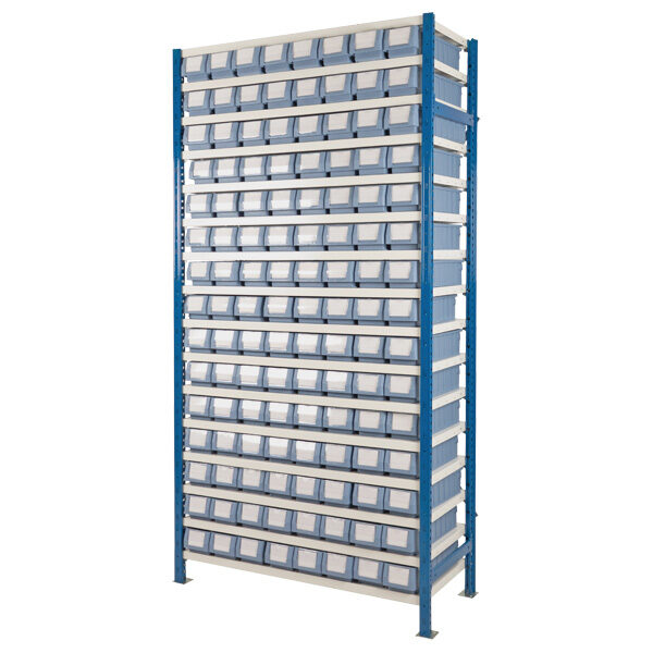 Expo 4 Shelving Bay F with Shelf Trays