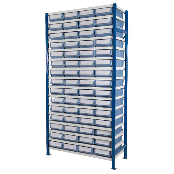 Expo 4 Shelving Bay G with Shelf Trays