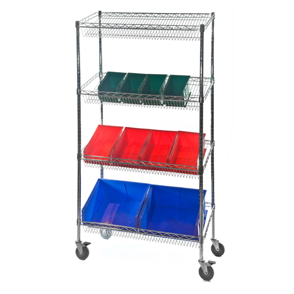 Sloped Trolley For Containers