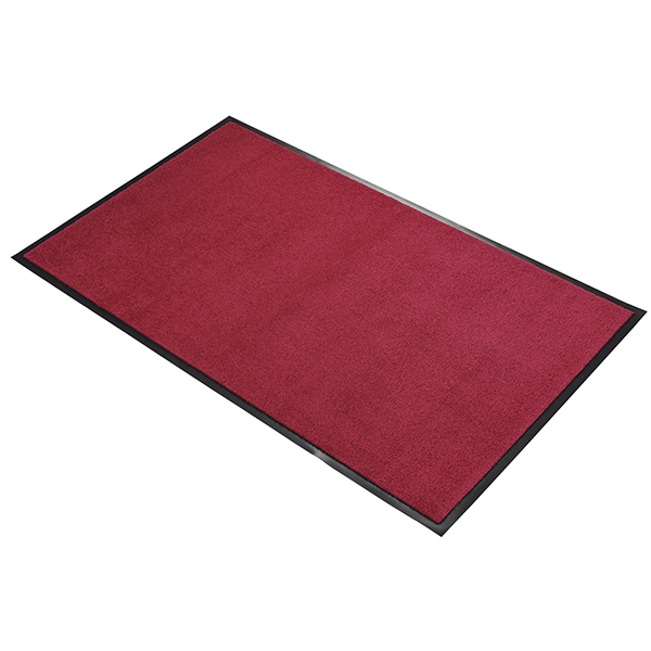 Red Entra_Plush Entrance Mat