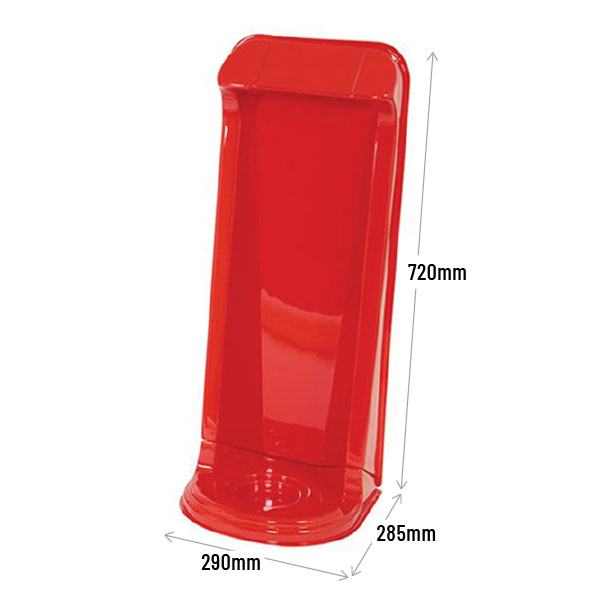 Single Fire Extinguisher Stand Dimensions